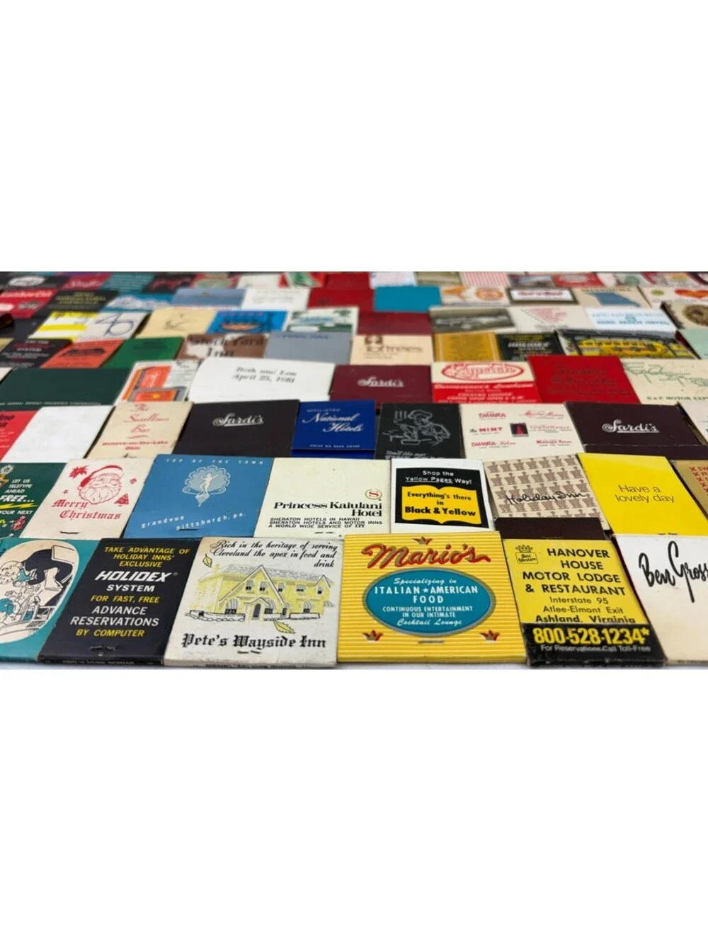Vintage Matchbooks Mixed Lot of New, Opened & Used 180pcs (2)